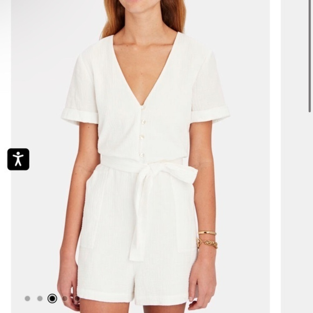INTERMIX
Laurie Cotton‎ Gauze Romper size 2